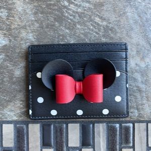 disney x kate spade new york other minnie mouse cardholder